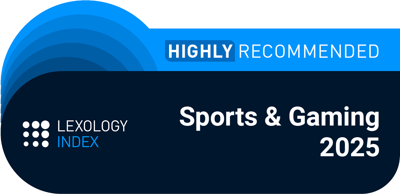 Logo Recognizing Global Sports Advocates, LLC's affiliation with Lexology Index